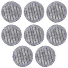 Microfiber Mop Pads for X004 Electric Mop, 8 Pack Reusable Washable Pads for Deep Dirt Removal and Gentle Floor Care