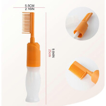 Pro Hair Dye Bottle Applicator Comb Refillable Hair Coloring Hairdressing Styling Tool Hair Dye Bottle Applicator Unisex
