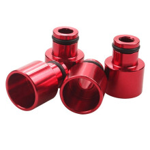16PCS Fuel Injector Adapters Hat Fuel Nozzle Spacers Extenders Car Top Cap Accessories for B16 B18 D16Z D16Y