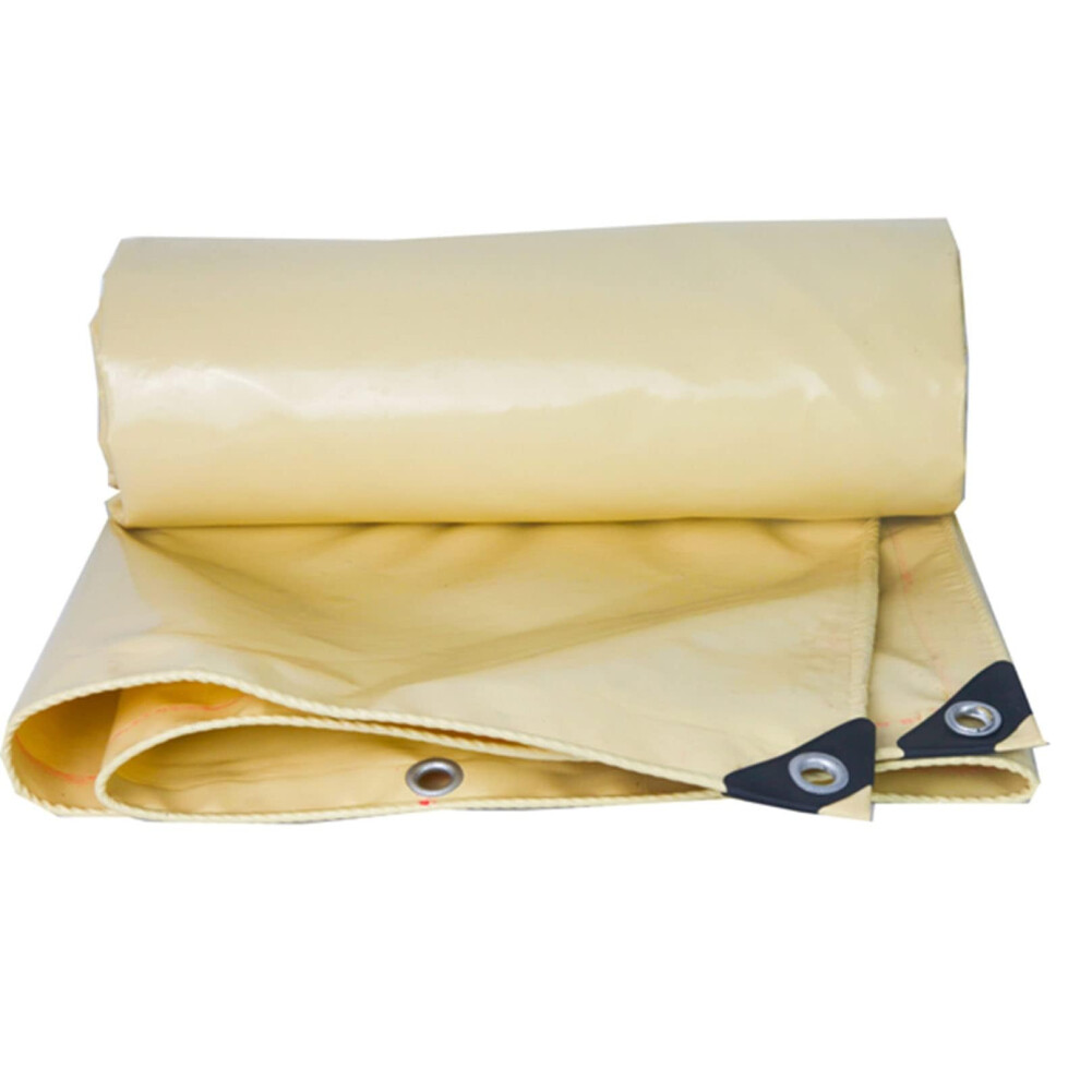 Waterproof Heavy Duty Tarpaulin 3X3ft With Rustresistant Grommets For Camping Cars Boats Construction 9771547040910