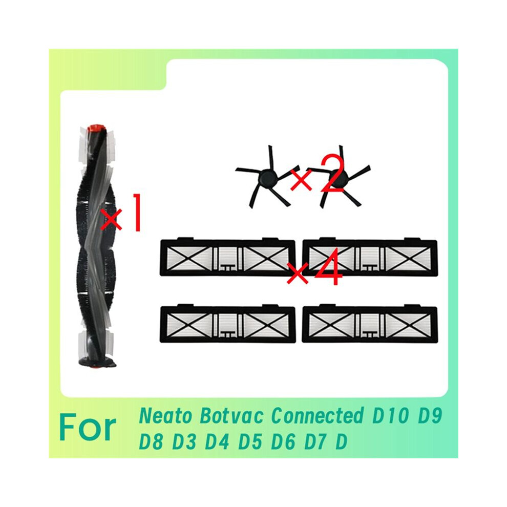 7 Pcs For Botvac Connected D10 D9 D8 D3 D4 D5 D6 D7 D Series D75 D80 D85 Parts Main Side Brush Ultra Filter 6031719746419