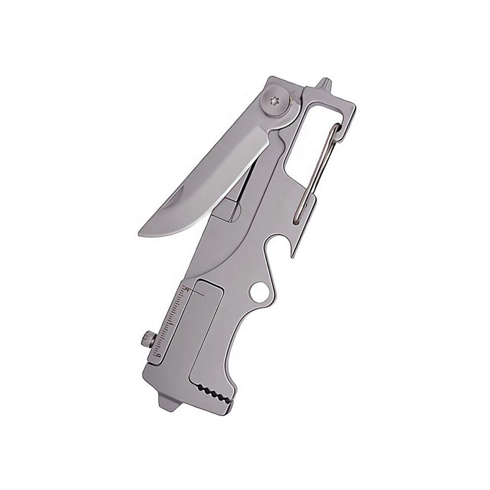 Stainless Steel Multifunctional Knife Wrench Keychain Pendant Bottle Opener Edc Small Tool For Express Delivery 6031744207534