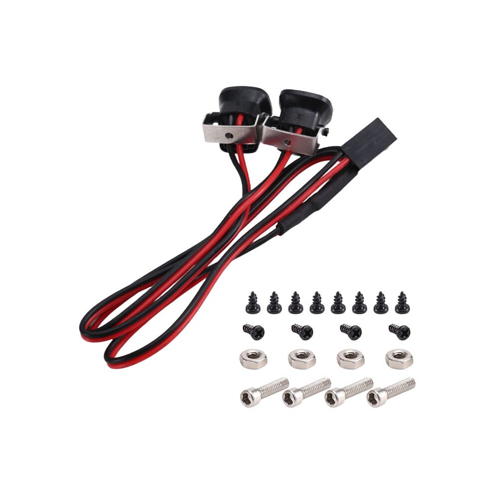 Front Front Led Lights Spot Parts For 1/10 Rc Crawler Axial Scx10 90046 Trx4 Trx6 Redcat Gen8 2Led White/Light Tauoh