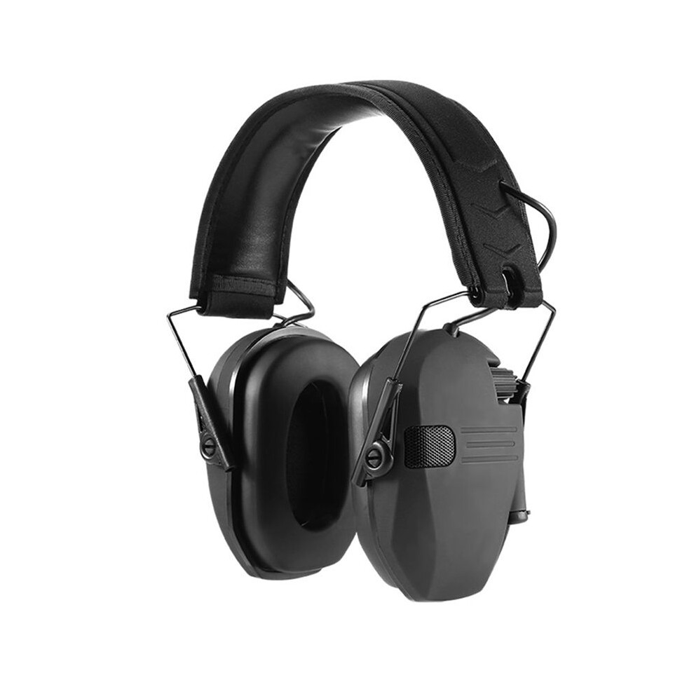 Noise Cancelling Headphones Electronic Hearing Protection Earmuffs Noise Cancelling Headphones Field Equipment Black 6032225253576
