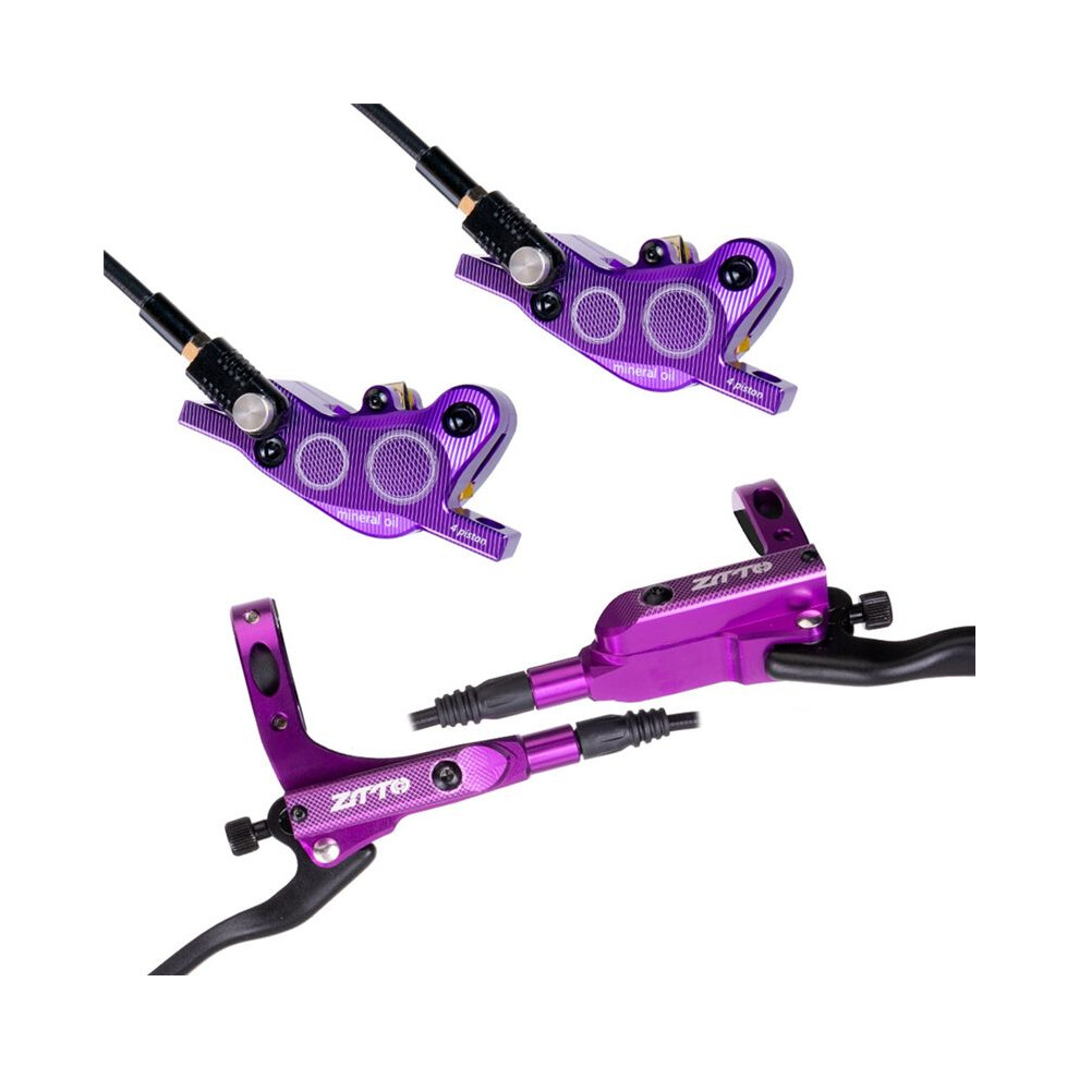 Ztto High-End Four-Piston Oil Brake Oil Disc Mountain Bike Hydraulic Disc Brake Bilateral Brake Oil Disc 6031417117986