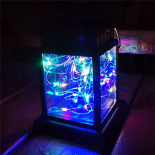 Solar Star Palace Decorative Lights Camping Landscape Garden Lights Garden Lights Portable Small Hanging Lights,A
