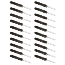 20pcs 17cm Length 20mm Diameter Stainless Steel Wire Tube Cleaning Brush