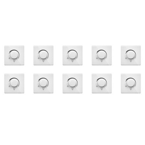 10X 86 Type Ceiling Fan Adjustment Stepless Speed Controller Wall  220V 10A