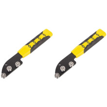 Metal Wire Straightener Tool Soft Wire Straightening Angle Adjuster for Jewelry Construction Electrician 2Pack