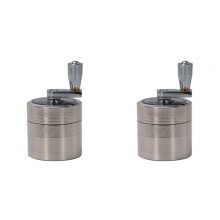 2X Noten- en Specerijenmolen voor Nootmuskaat, Gember, Zout en Peperkorrels, Handgereedschap, Crushers, Keukengereedschap