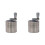 2X Nut and Hard Spice Grinder for Nutmeg Ginger Salt and Peppercorn Hand Tools, Crushers Kitchen Tools 2