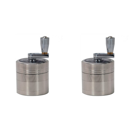 2X Nut and Hard Spice Grinder for Nutmeg Ginger Salt and Peppercorn Hand Tools, Crushers Kitchen Tools 1