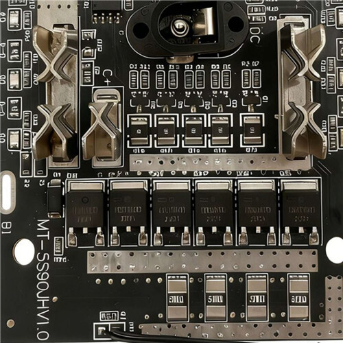 2X for  18650 Side Lamp Protection Board, with Equalization, 6MOS 130A 21V Electrical Protection Board.