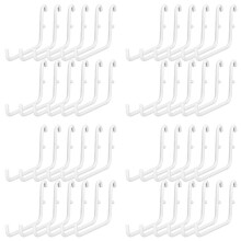 48Pcs Peg Board Hooks, Peg Board Accessories, Long Peg Board Hooks Set Metal Storage Tool Waterproof Home Office Tool