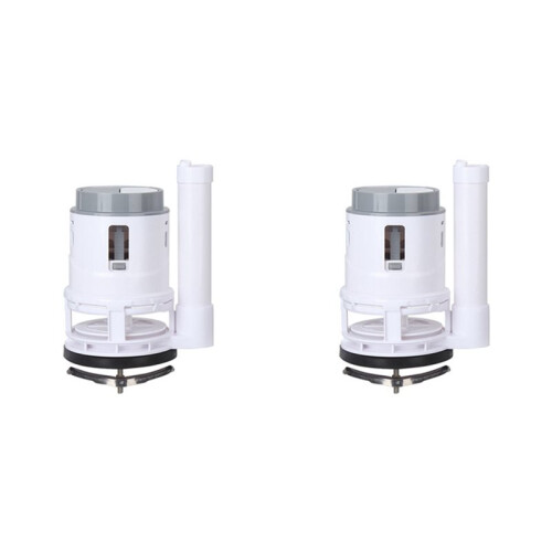 2X Cisterna de Vaso Sanitário de 16 cm e 3 Polegadas, Válvula de Descarga Dupla, Acessórios de Drenagem para Vaso Sanitário de Cócoras