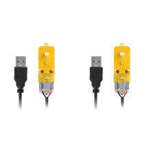 Pour les Pièces Standard de Modèles Imprimés en 3D Tuozhu : Moteur à Engrenages TT DC5V59RPM Mono-Axe (2 Pièce) - pour LA001 pour