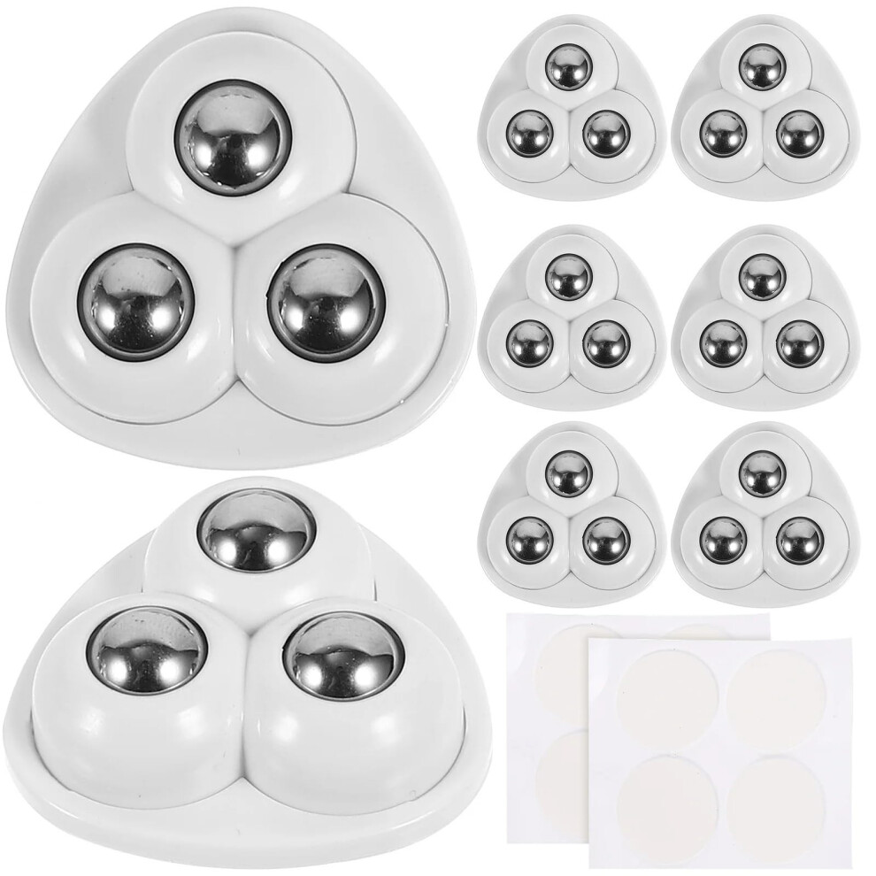 8 Ushaped Self Adhesive Caster Wheels With 360 Swivel For Trash Can And Small Furniture 9771547041153
