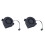 2X for  P1P/P1S 5015 Cooling Blower Fan Double  Bearings 3D Printer Replacement Parts for Bambu P1S 1