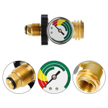 4Pack Propane Tank Gauge with POL Connection,for 5-100Lb Propane Tank, Stay Accurate At Different Temperatures