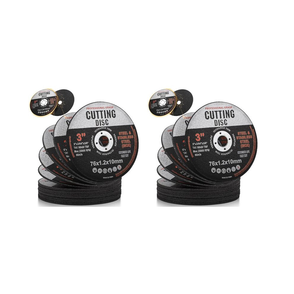 32Pcs Cutting Discs, 76Mm Cutting Disc, Angle Grinder Discs For Metal, Grinding Discs, Cutting Discs For Cutting Metal 4711482259102