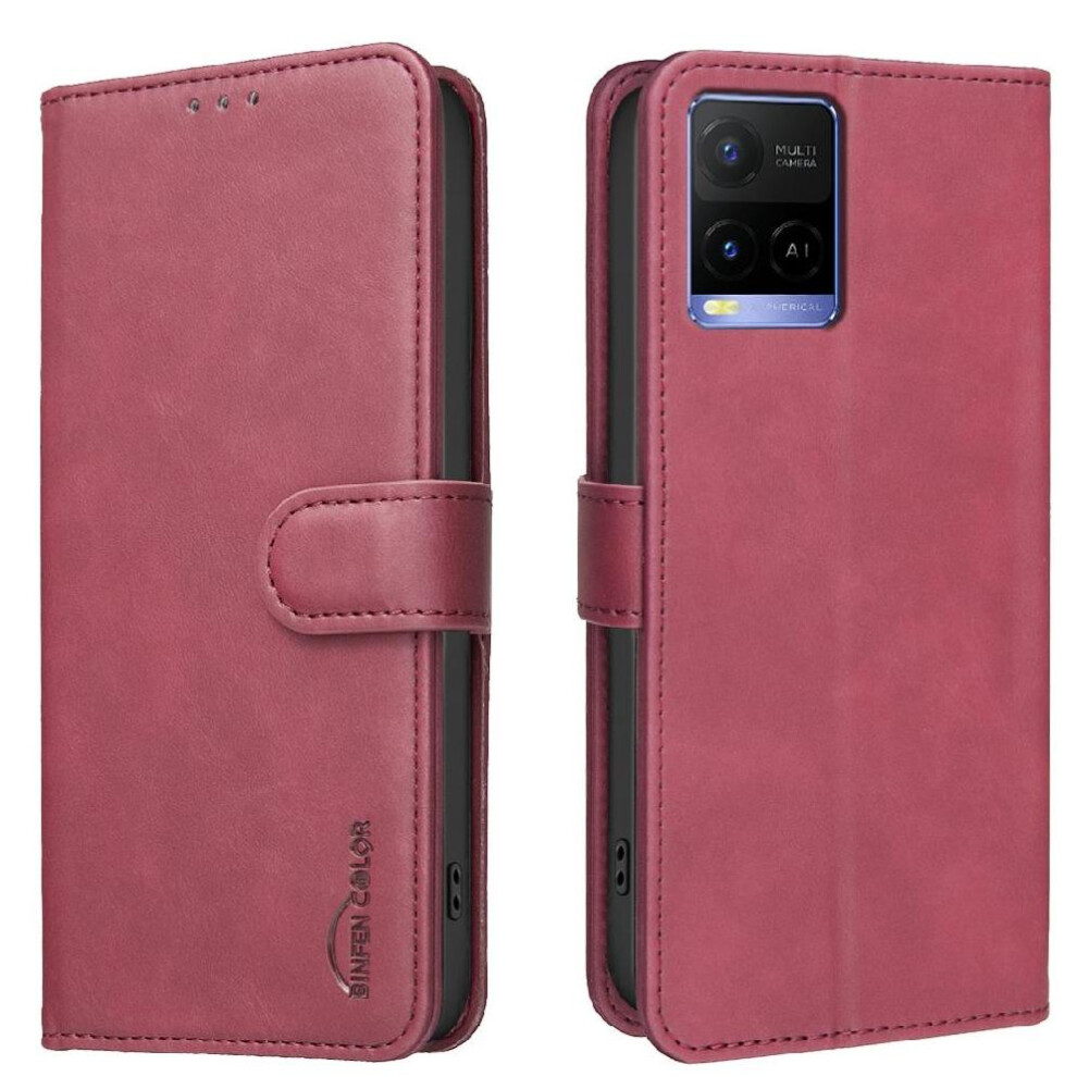 () Phone Case For Vivo Y21s All Round Shockproof Convenient Kickstand Drop Protection Rfid Blocking Protection 764563347209