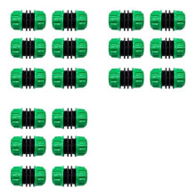 18Pcs Hose Repair Connector Extender for Join 1/2 Inch Garden Hose Pipe Quick Repair Connection Garden Hose Joiner