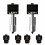 2X for Bambu H2S/H2D High Flow Hotend 0.4mm Hardened Steel Nozzle Replacement Kit for  H2D/H2S/A1/A1 4