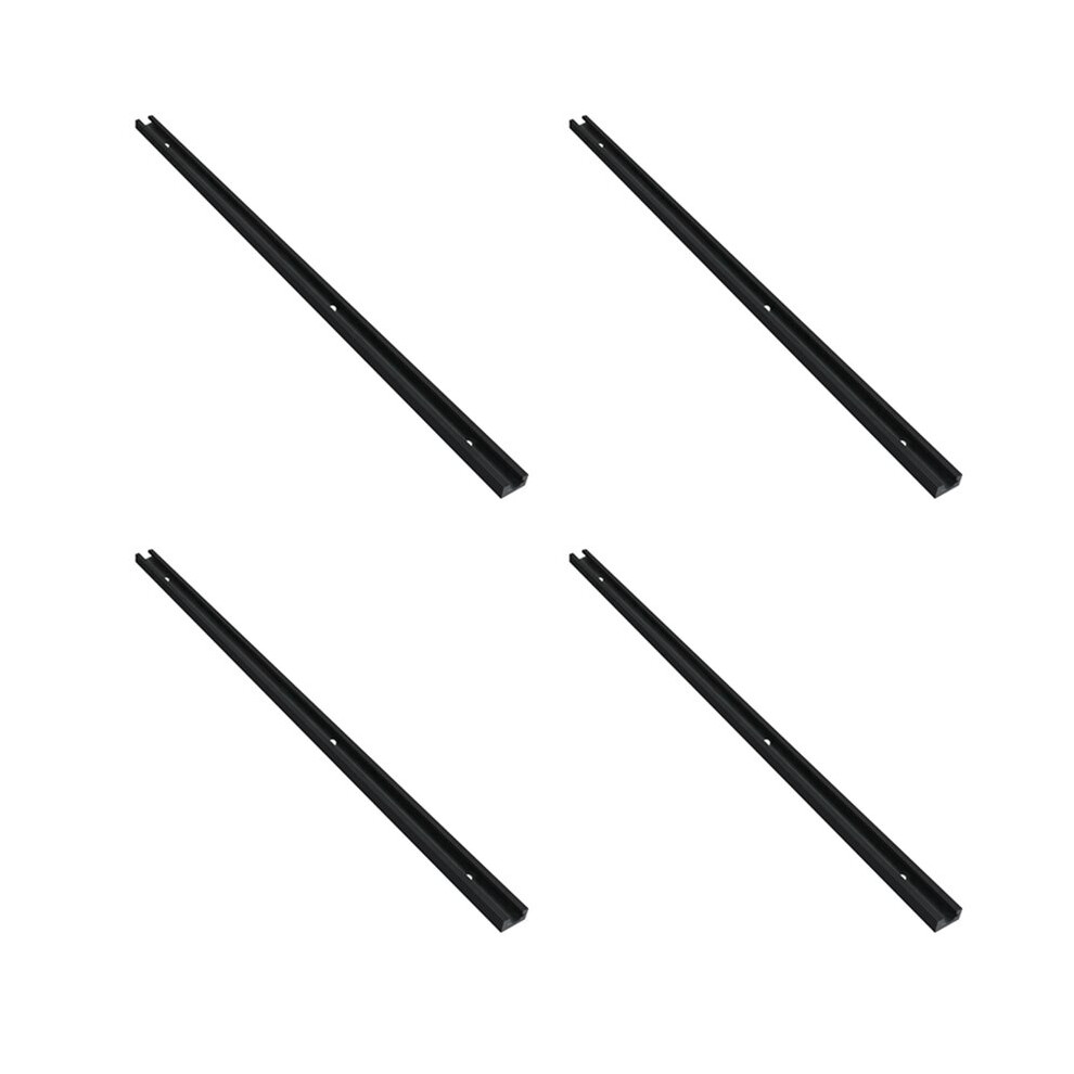 4X T Track Woodworking T-Slot Slide Track Miter Aluminium T-Track,19X9.5mm T-Slot Miter Track Jig T Screw Fixture Slot 6031753833977