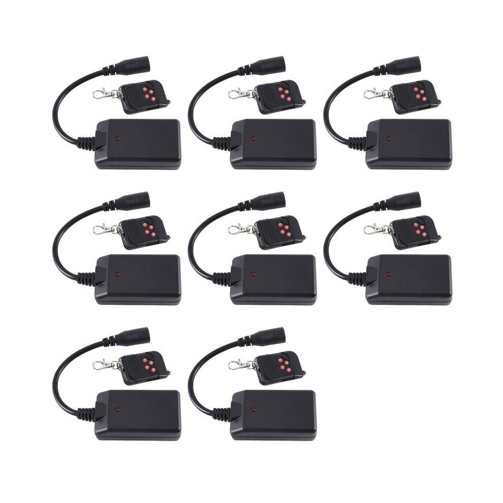 8X Portable 3 Pins Xlr Wireless Remote Control Receiver For Smoke Fog Machine Dj Stage Receptor Fogging 400W 900 1500W 6032276913788