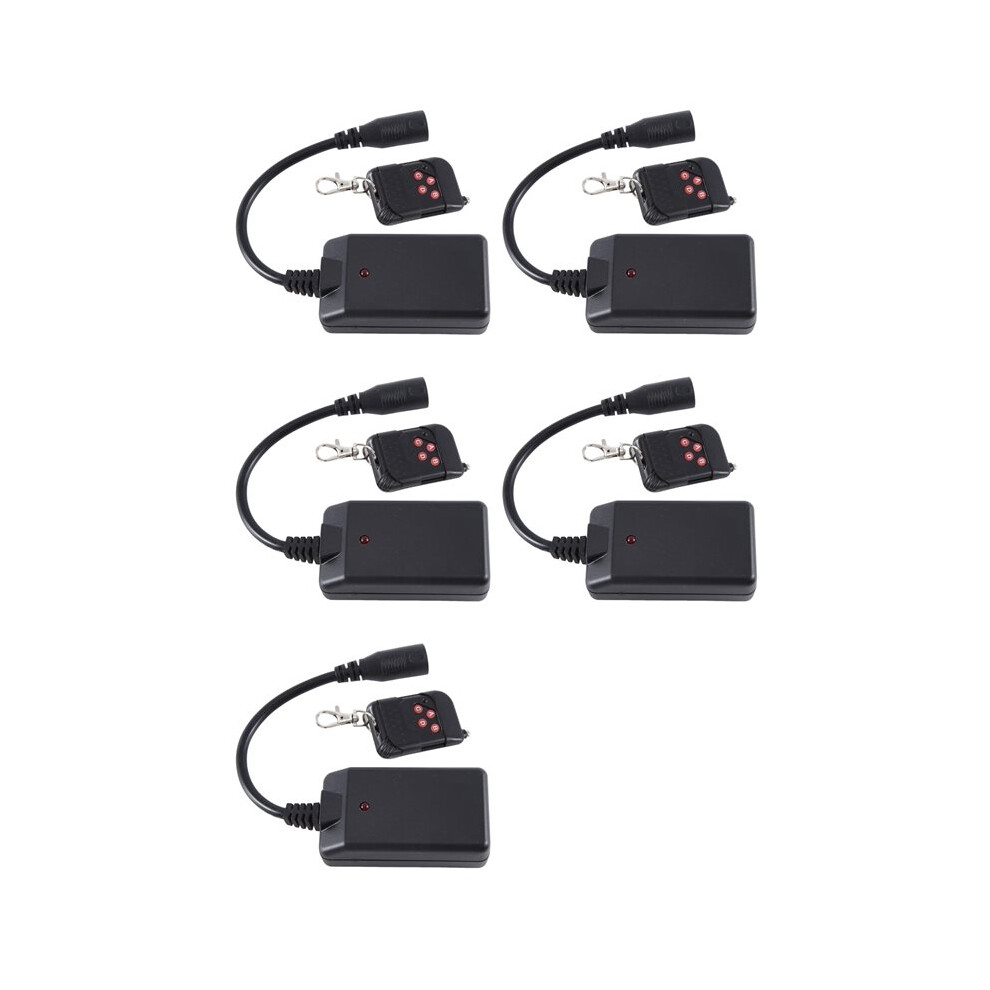 5X Portable 3 Pins Xlr Wireless Remote Control Receiver For Smoke Fog Machine Dj Stage Receptor Fogging 400W 900 1500W 6031540433151