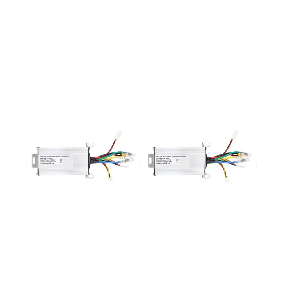 2X Electric Scooter Controller Aluminum Scooter Brushless Motor Controller 36V 15A 350W For Scooter Controller 6032748666990