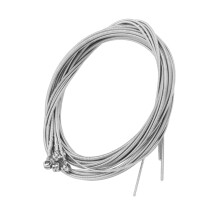 5 String Bass Guitar Strings SilverCoated Steel Set, Individually Sealed for Bright Tone and Stable Tuning