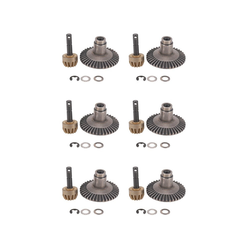 6X 13T 38T Metal Crown Gear Motor Differential Main Gear Combo For Front Rear Axle Axial Scx10 90021 90022 6033267505951