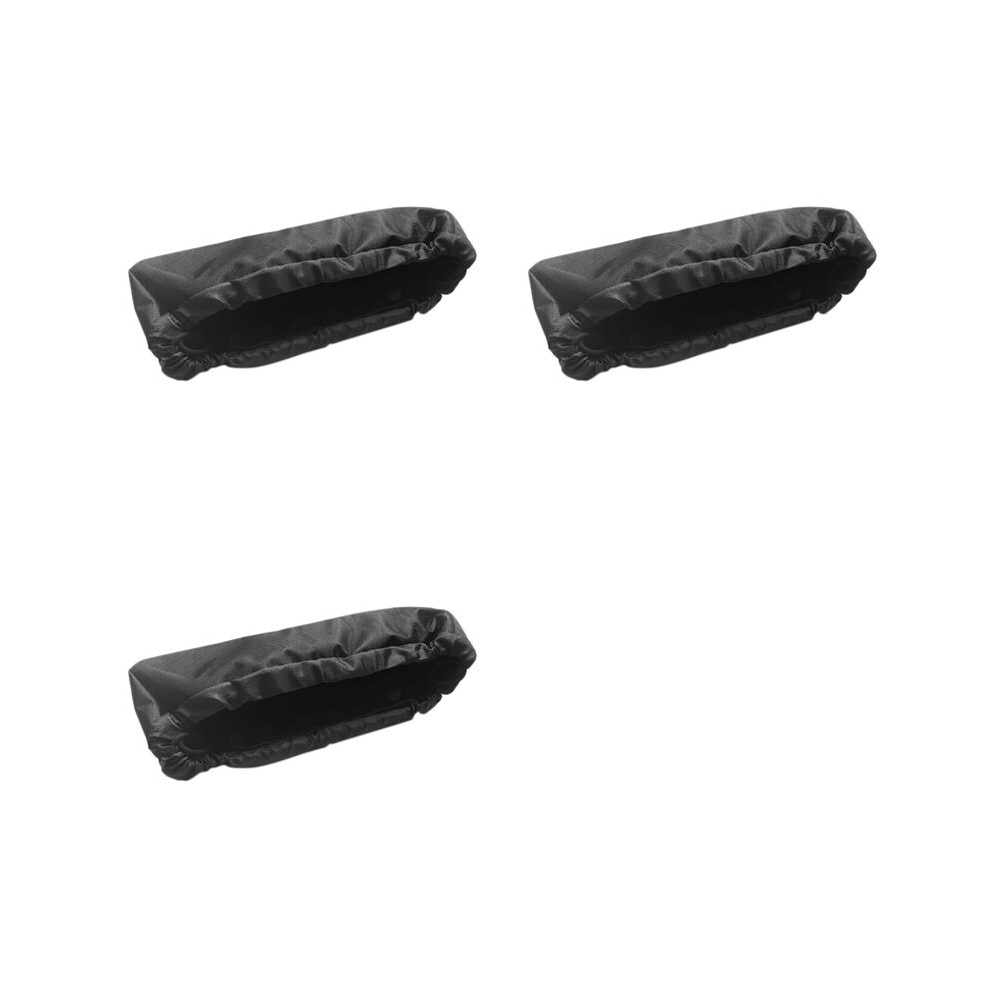 3X Waterproof Ebike Battery Cover Dust-Proof Anti-Mud For Hailong No. 1 Electric Car Lithium Batteries Protection Cover Black Brecantia