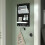 Pegboard Wall Organizer 14.25x22 Black Modular Storage Panel for Home Office Kitchen Bathroom 2