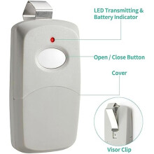 6pcs Replacement for Linear Multicode Garage Gate Door Opener Remote,3089,308911,MCS308911,10 Dip ,300MHZ