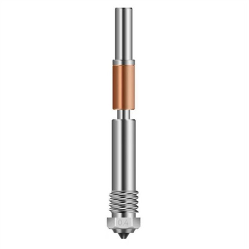 3pcs 0.4mm for QIDI Plus4 Bimetallic Nozzle with Ceramic Insulation Integrated Design Quick Removal Integration Nozzles 1