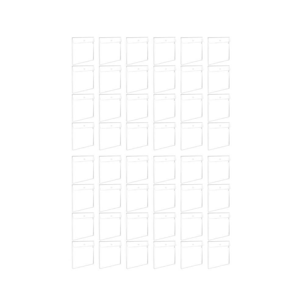 Brecantia 48Pcs Scrapbook Paper Storage 12X12 Paper Storage Paper Organizer For Holding Scrapbook Paper Photos Vinyl Sheets Files