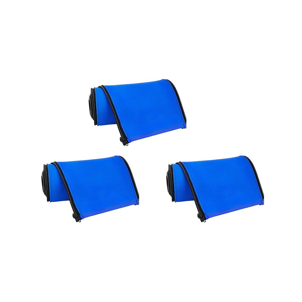 3X Pool Railing Covers-8 Feet Zippered Swimming Pool Handrail Covers-Hand Grip Rail Slip Cover For Pool Ladder Handles Brecantia