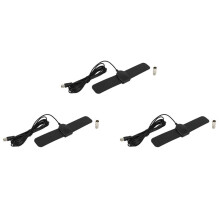 3X 1080P HD Indoor Universal TV Antenna DVB-T2 ATSC 25 Miles Digital Amplifier Aerial