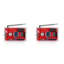 2X DIY FM Radio Electronic Kit 87-108MHZ FM Radio DIY Welding Practice RDA580 DIY Soldering Project Practice Solder