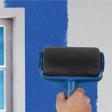 12pc Multifunctional Paint Roller Corner Brush Handle Tools Wall Painting Roll DIY Household Operate Painting Brushes
