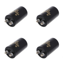 4X 2200UF/80V High Capacity Bolt Type Electrolytic Capacitor 50x80mm