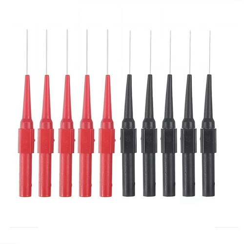 20Pcs Diagnostic Tools Multimeter Test Lead Extention Back Piercing Needle Tip Probes Autotools Automotive Kit 0.7MM 1