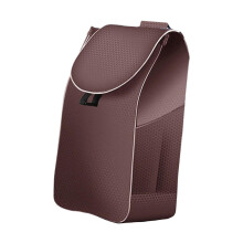 Durable Oxford Folding Shopping Trolley Replacement Bag with Large Capacity Organizer, Brown