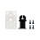 2X for  A1 Series/H2D/H2S/P2S Heating Assembly Insulation Block Kit Hotend Heat Mounting Base A 2