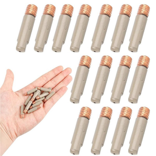 45PC Ceramic Coated MIG Welding Tips Set, 0.8mm Anti-Spatter Nozzles for Enhanced Welding Performance 2
