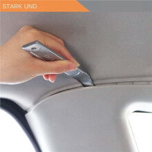 2X Leva Strumento Strumento Rimozione Interni Portiera Auto Asta di Metallo Clip Auto Pavimento Cacciavite Strumento Rimozione Strumento Riparazione