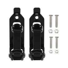 2 Pezzi Supporto per Pala per Portapacchi da Tetto, Kit di Staffe di Montaggio con Morsetto In Metallo, Supporto per Pala per Camion, Accessori per