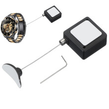 Remote Control Security Cable Lock Adjustable AntiLost Design for TV and Projector Black Durable Build
